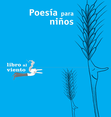 Portada de Poesía para niños libro al viento